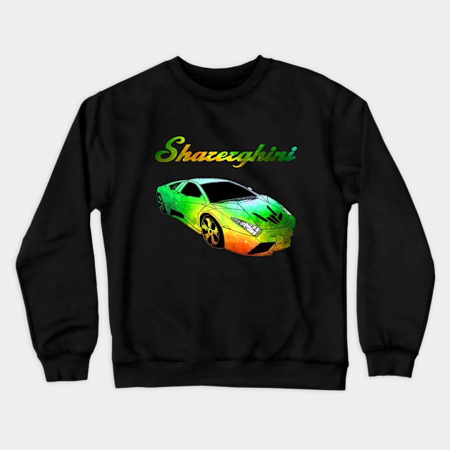 Sharerghini Galaxy Crewneck Sweatshirt by NewMerch